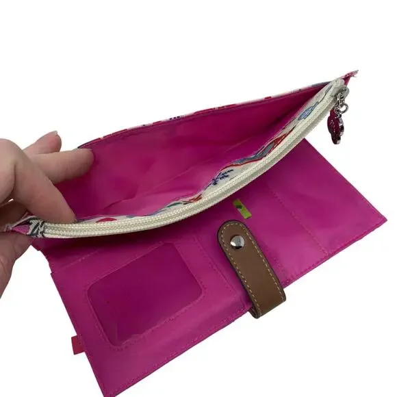 Colorful Floral Women's Clutch - Picture 5 of 8